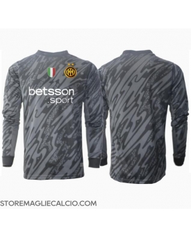 Inter Milan Portiere Maglia Gara Terza Repliche 2024-25 Maniche Lunghe